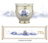 【彼达思】景泰蓝 新品 同心同梦 一帆风顺转心杯 商品缩略图0