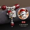 迎新春小财神999纯银小财神朱砂手链 男女款2025蛇年礼物朱砂手串 商品缩略图4