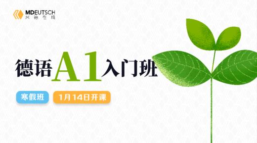 【1月14日开课】2025 德语零基础→A1寒假班 商品图0