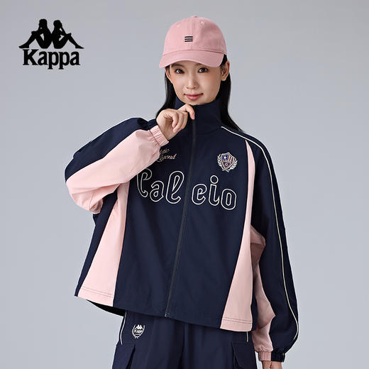 Kappa卡帕背靠背2025新款户外运动防晒衣女款防泼水外套夹克上衣K0F22JJ02 商品图1