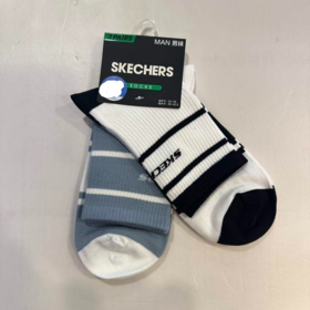 【云粉节】【新品】7楼斯凯奇Skechers 男运动联盟系列中筒袜L125M021