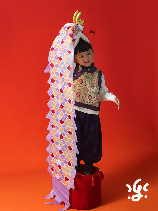 【26博主】古古楽新年国风手工可爱祥龙甩甩龙 商品图1