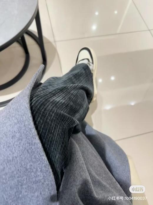 雪尼尔婴儿绒直筒阔腿糯米裤 舒适度超绝👏🏻离不开的通勤搭子☕️ 商品图6