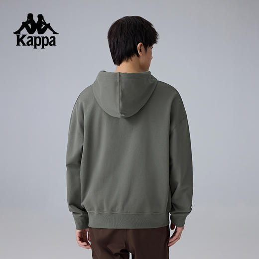Kappa卡帕背靠背运动外套男新款复古连帽卫衣休闲针织开衫外套潮K0F12MK71 商品图3