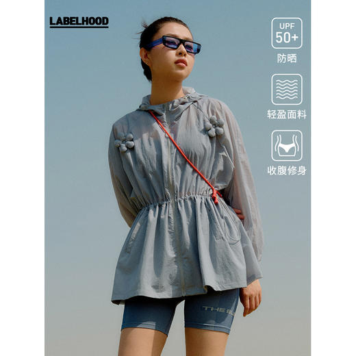 【FENGYI TAN×LABELHOOD】蕾虎联名抽褶小花多巴胺外套 商品图0