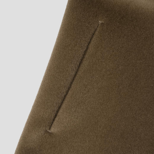 ROMI STUDIO“美拉德”“腔调穿搭”羊绒蚕丝混纺双面呢大衣23AWW289 商品图3