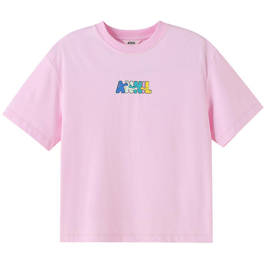 【商场同款在售】男童女童圆领短袖SORONA针织衫夏季新款安奈儿童装实体店同款AM511519 商品图6