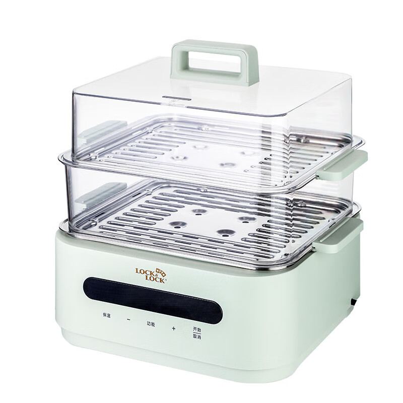 乐扣乐扣（LOCK&LOCK）11L多功能电蒸锅EJP1277GRN