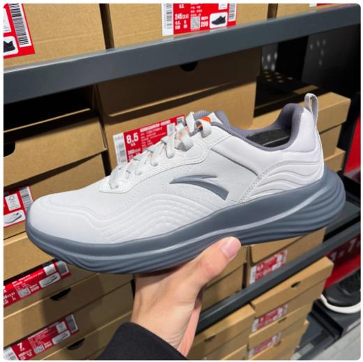 安踏跑步鞋男轻便减震健身跑鞋健走徒步慢跑运动鞋112517795R 商品图1