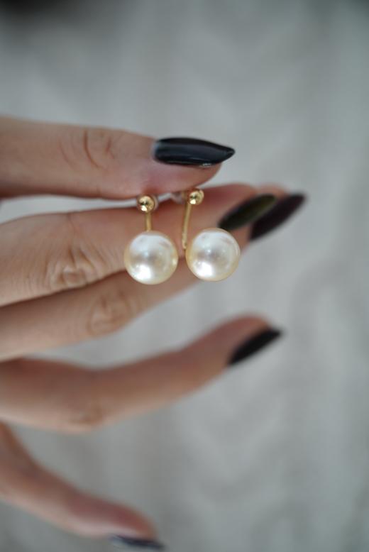 金珠耳饰「干枯玫瑰重金天生一对」 商品图3