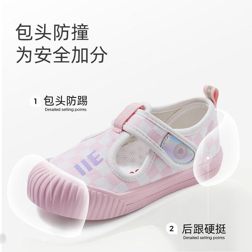 泰兰尼斯春款小童段经典室内鞋系列T02X3A2504 商品图5