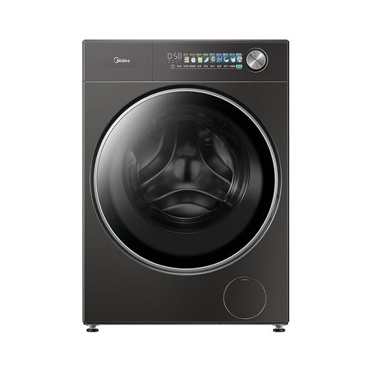 美的（Midea） 10公斤 滚筒洗衣机 全自动家用 纯平全嵌 元气2.0  医护级除菌螨 松露灰 MG10VC2 商品图0