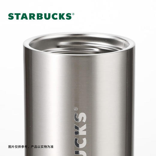 星巴克（Starbucks）杯子璀璨流星款银色保温杯360ml大容量不锈钢桌面水杯 男女士送礼 璀璨流星款银色保温杯 360ml 商品图2