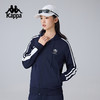 Kappa卡帕背靠背运动卫衣女春秋新款复古针织开衫休闲运动服外套K0F22MK20 商品缩略图1