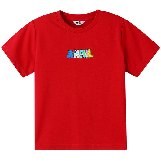 【商场同款在售】男童女童圆领短袖SORONA针织衫夏季新款安奈儿童装实体店同款AM511519 商品图11