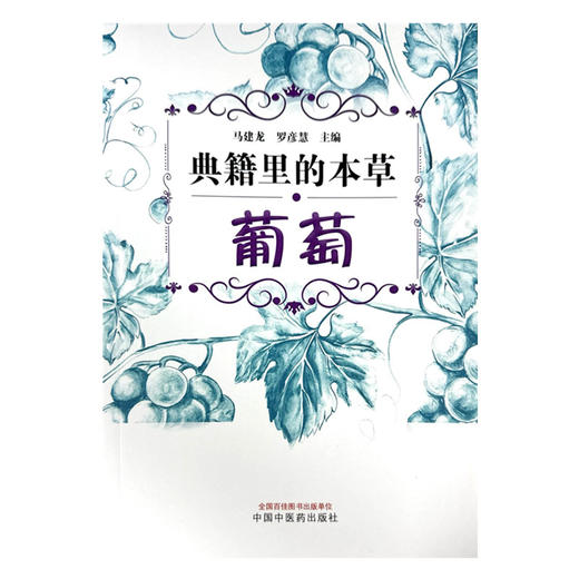 典籍里的本草:葡萄 马建龙 罗彦慧 主编 中国中医药出版社 药食同源 书籍 商品图1