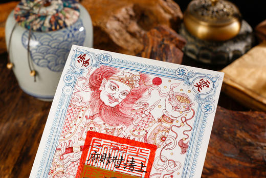 招財钱母贴，手工盖印，烫金工艺 商品图4