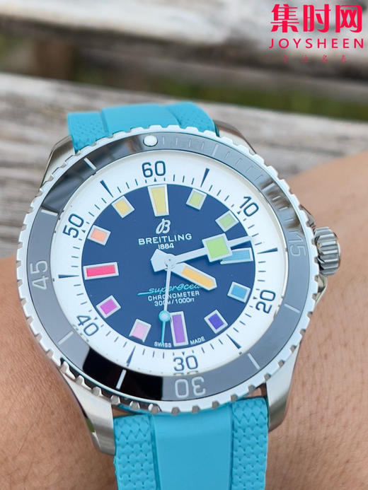 新款到货 BLS百年灵超级海洋彩虹盘男士腕表，外观方面更具时尚新潮魅力 商品图2