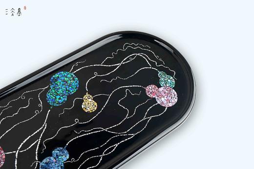 三希堂  流霞系列  七宝葫芦大漆盘 商品图3