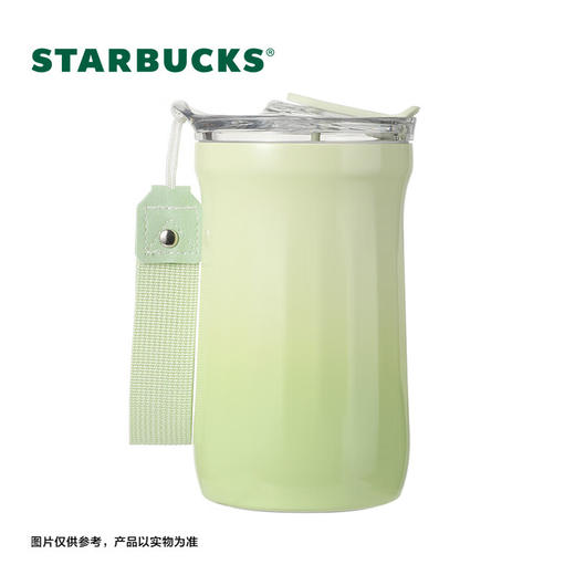 星巴克（Starbucks）清新款菱纹咖啡杯500ml保温杯水杯子 商品图1