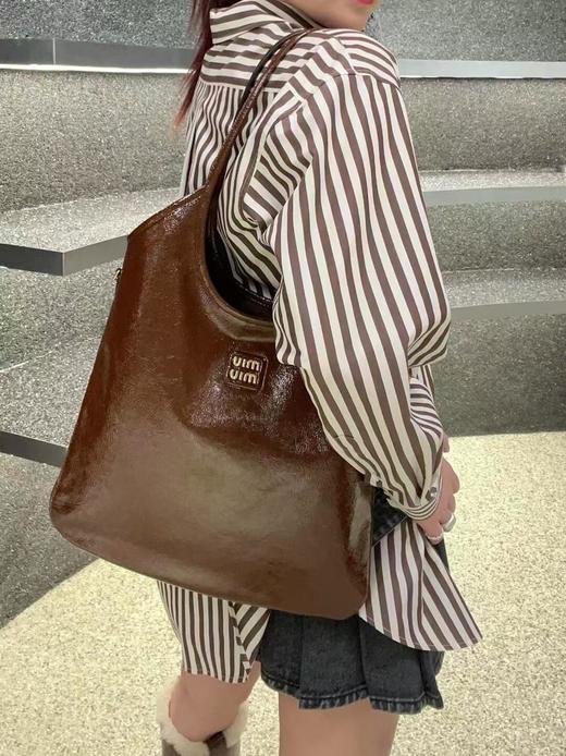 缪缪漆皮大爆款全系列保龄球/公文包（MM） 商品图13