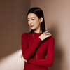 I'd爱帝【桑蚕丝】莱赛尔纯色小高领长袖女秋冬百搭打底衫 商品缩略图6