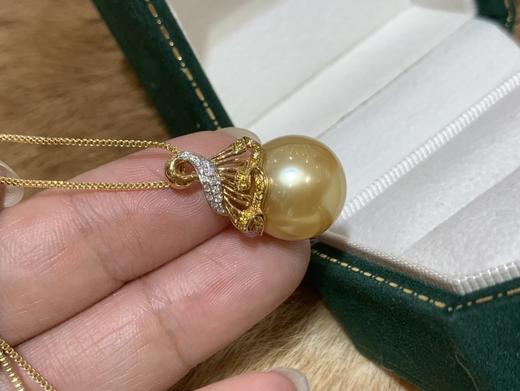 14.4mm金珠吊坠 商品图0