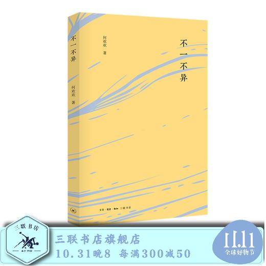 不一不异  何欢欢 著 三联书店旗舰店 商品图0