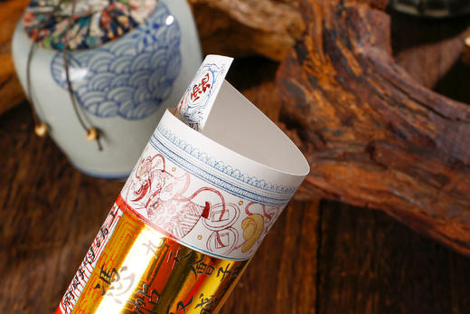 招財钱母贴，手工盖印，烫金工艺 商品图6