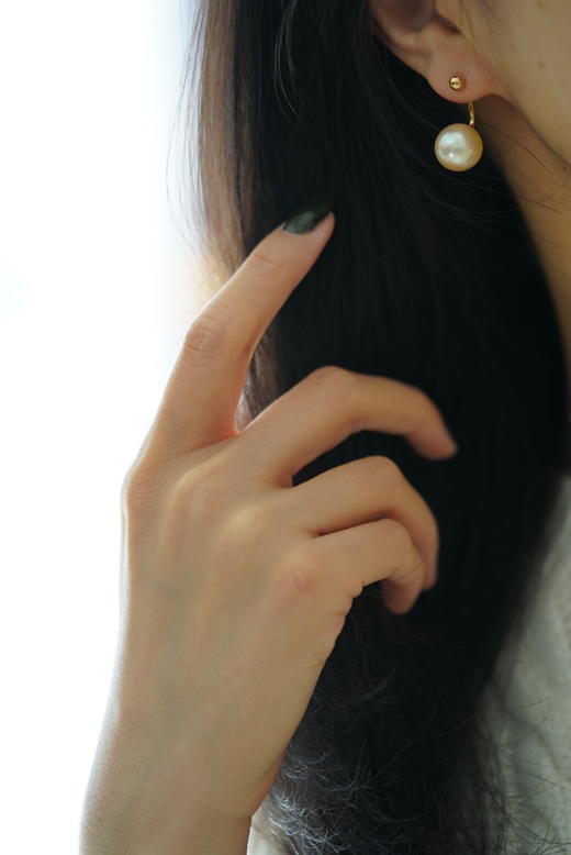 金珠耳饰「干枯玫瑰重金天生一对」 商品图0