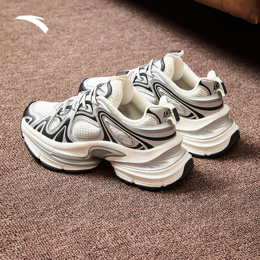 【40/41/42断码】安踏扶摇2丨休闲鞋男潮流冬季百搭运动鞋复古时尚男鞋112448899【库存有限，如无货将做退款，介意慎拍！】 商品图0