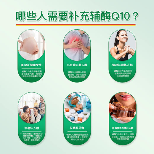 【分销】Jamieson健美生辅酶Q10软胶囊120mg*60粒养护心脑血管心脏小马达 商品图2