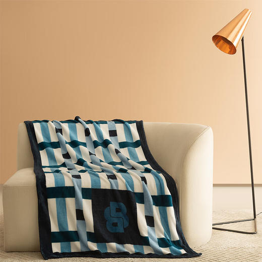 Hugo Boss晶格条纹毯 HBMT-035 商品图0