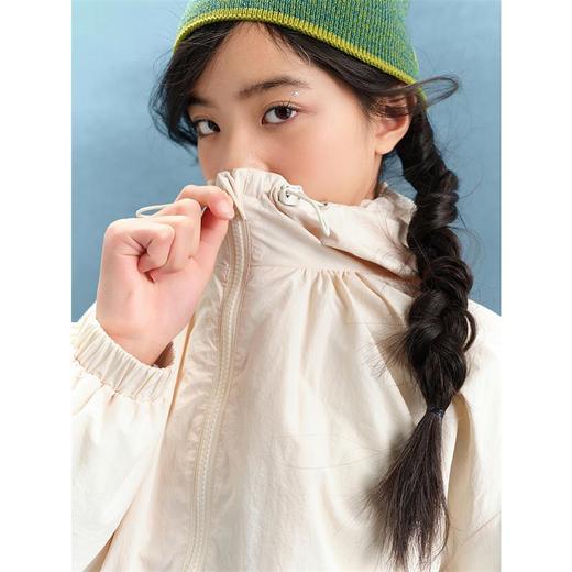笛莎Deesha青少年女童外套2025春季女童轻薄连帽外套 商品图1