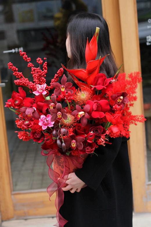 粉黛凌霄浩如烟海----韩式繁花抱抱桶五选一 商品图9