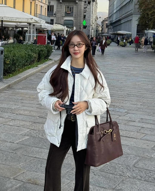 MiuMiu新款爆款中古托特包来袭AventureNappa皮革手袋&大号（MM） 商品图9