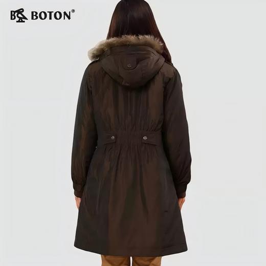 【第2件半价！尾货清仓不退换】波顿女士连帽甩毛甩胆羽绒褛LJ611 商品图8