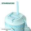 星巴克（Starbucks）微蓝韵律款双饮口咖啡杯445ml保温杯 商品缩略图3