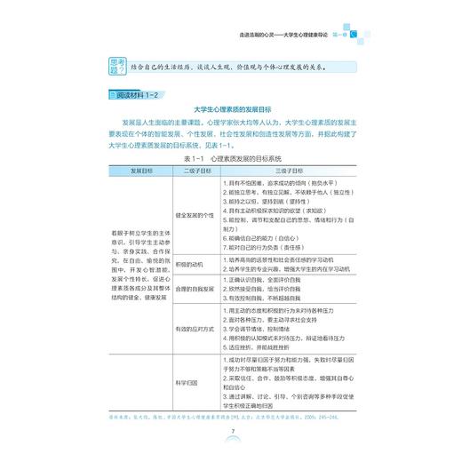 大学生心理健康教程（第五版）/浙江省“十四五”普通高等教育本科规划教材/主编 马建青/浙江大学出版社 商品图4