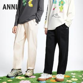 男女童针织单裤春季新款安奈儿童装EM516015