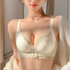 【法系甜美蕾丝内衣！内裤免费送】小胸女性必备！让你跨越A到C，摆脱平胸困扰！性感蕾丝杯面，深V设计显饱满，防下垂收副乳。四色可选，甜美或性感尽在你手！ 商品缩略图6