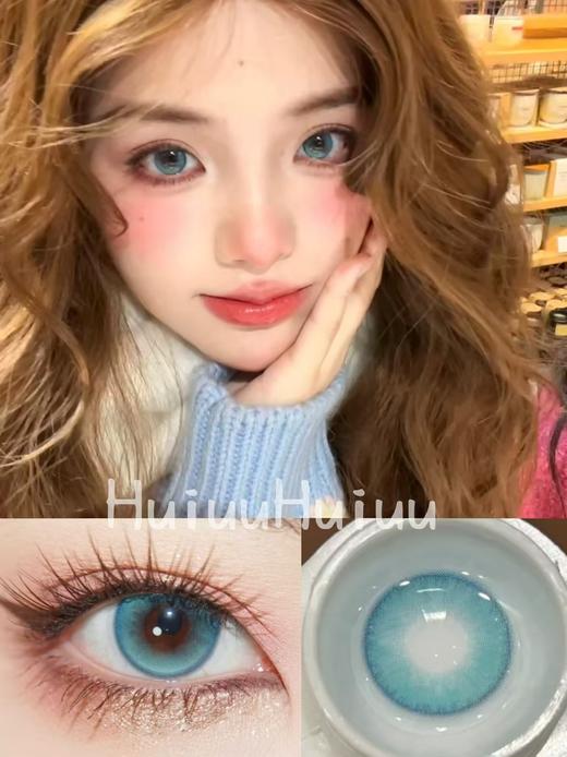 『中直径半年抛』 YEELENS-圣灵玻璃海-14.2mm【半年抛0-800度 无525/575】 商品图0