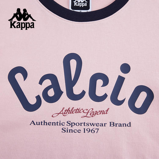 Kappa卡帕背靠背运动T恤女2025夏季新款休闲圆领半袖纯棉短袖上衣K0F22TD02 商品图3