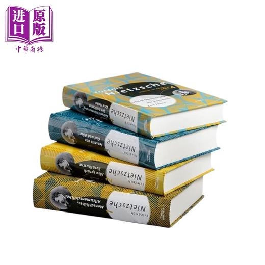 预售 【中商原版】【德文版】德国哲学尼采作品集4卷套盒 查拉斯图拉如是说 超越善恶 德文原版 Friedrich Nietzsche 商品图3