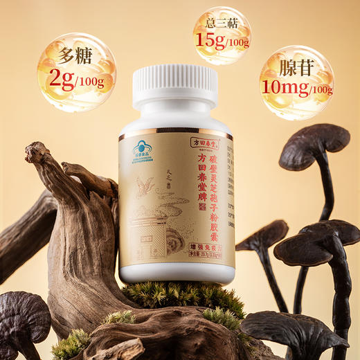 方回春堂破壁灵芝孢子粉胶囊 商品图1