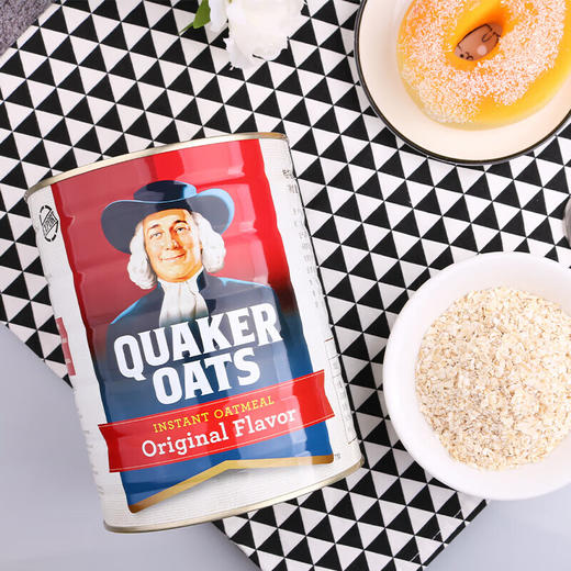 桂格即食燕麦片800g/033710 懒人必备无添加蔗糖纯麦片 商品图1