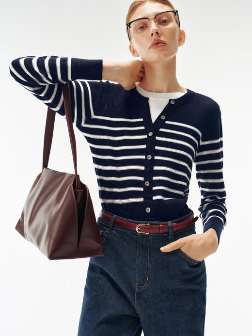 【商场同款】伊芙丽春秋套头毛衫1F9132211 商品图1