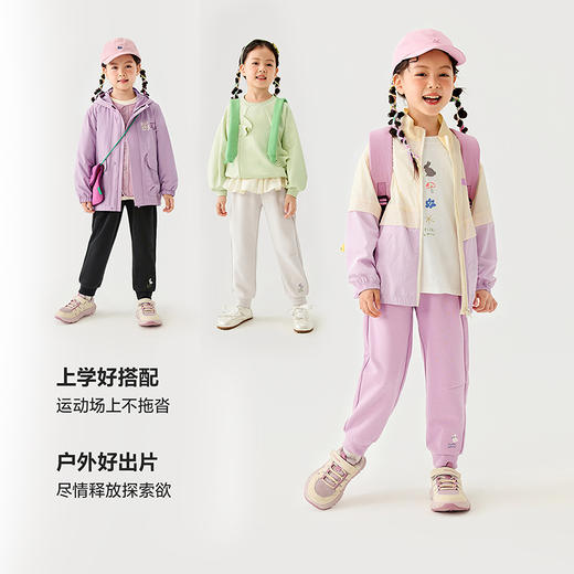 【蹦蹦裤】迷你巴拉女童裤子春新品运动裤休闲束脚裤 商品图2