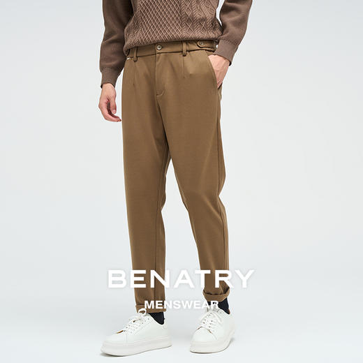 贝纳川时尚锥形男士休闲裤ECP432001 商品图0