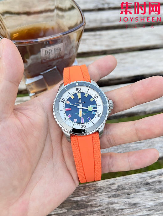 新款到货 BLS百年灵超级海洋彩虹盘男士腕表，外观方面更具时尚新潮魅力 商品图0